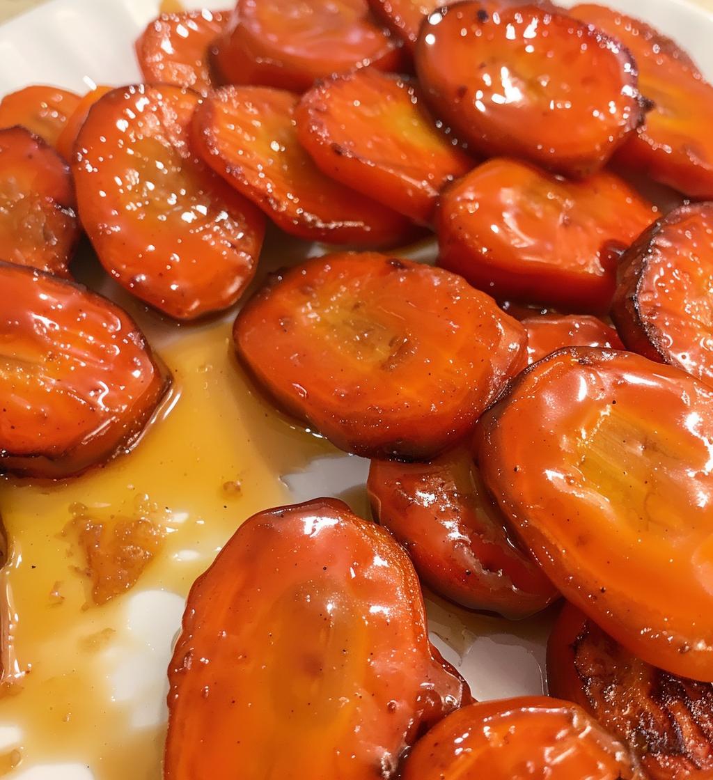 Brown Sugar Glazed Carrots - detail 1