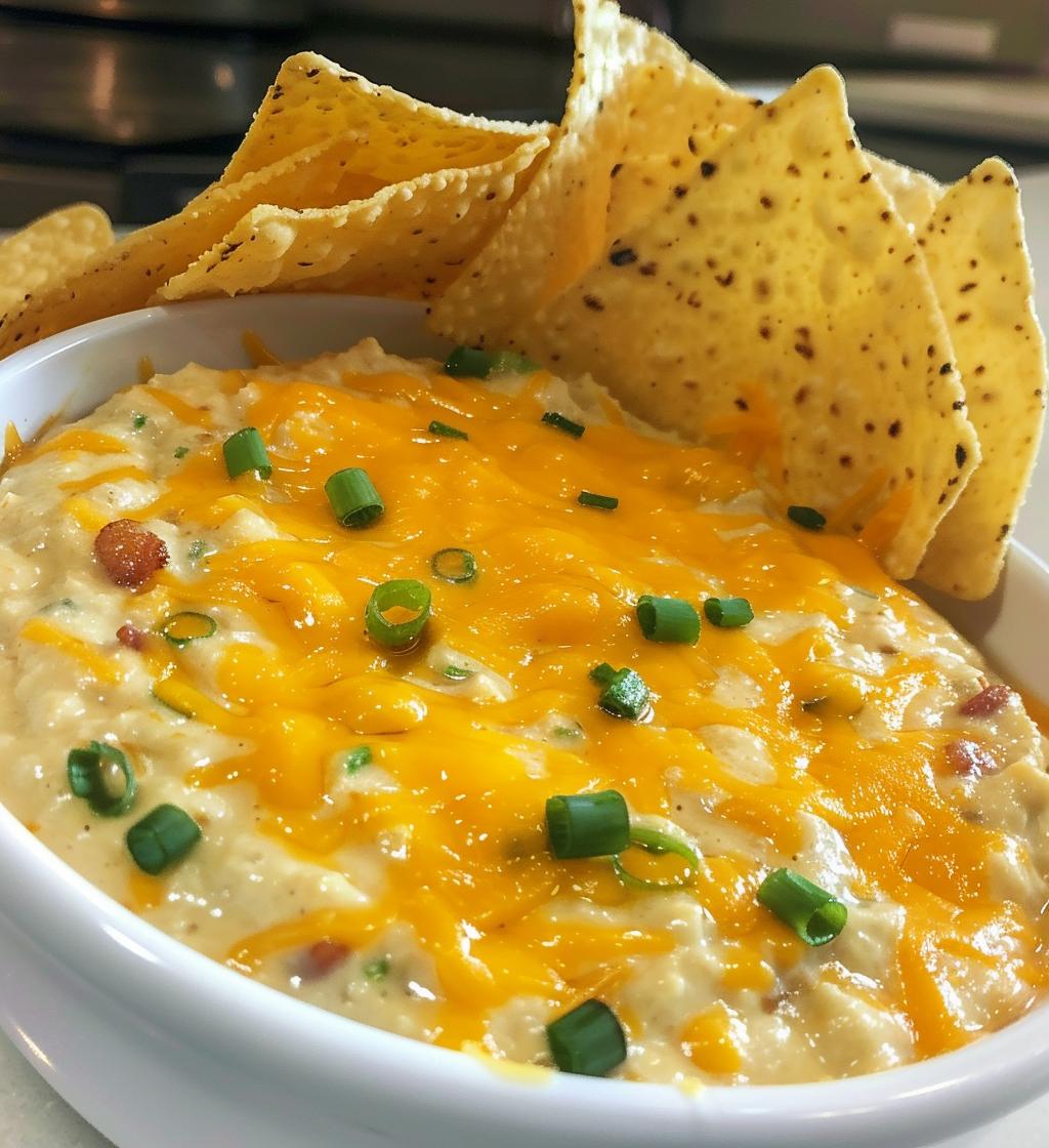 Cheesy Bacon Ranch Dip (can remove bacon if you want)