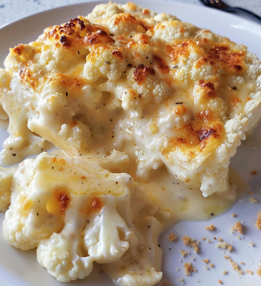 Cheesy Cauliflower Gratin - detail 1