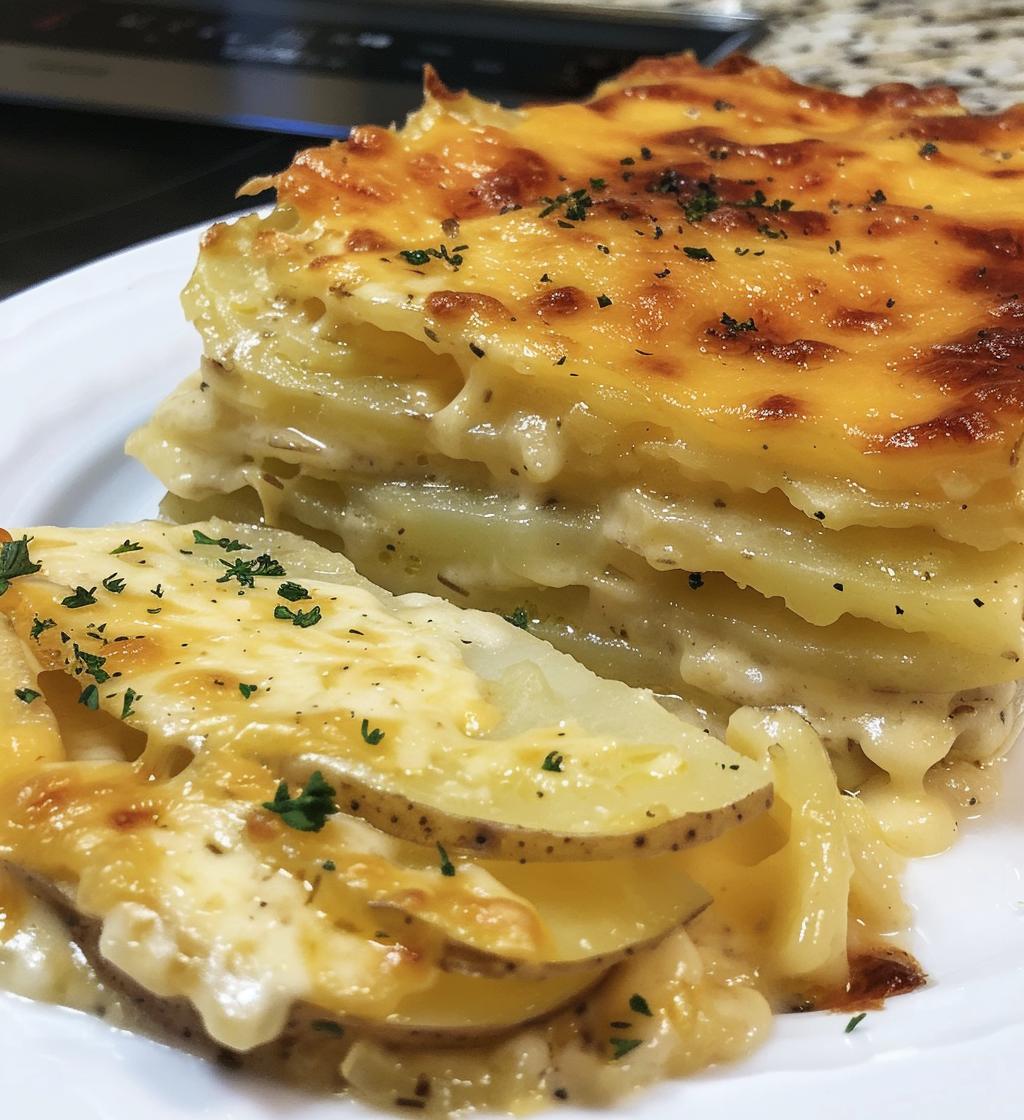 Cheesy Potato Gratin - detail 1