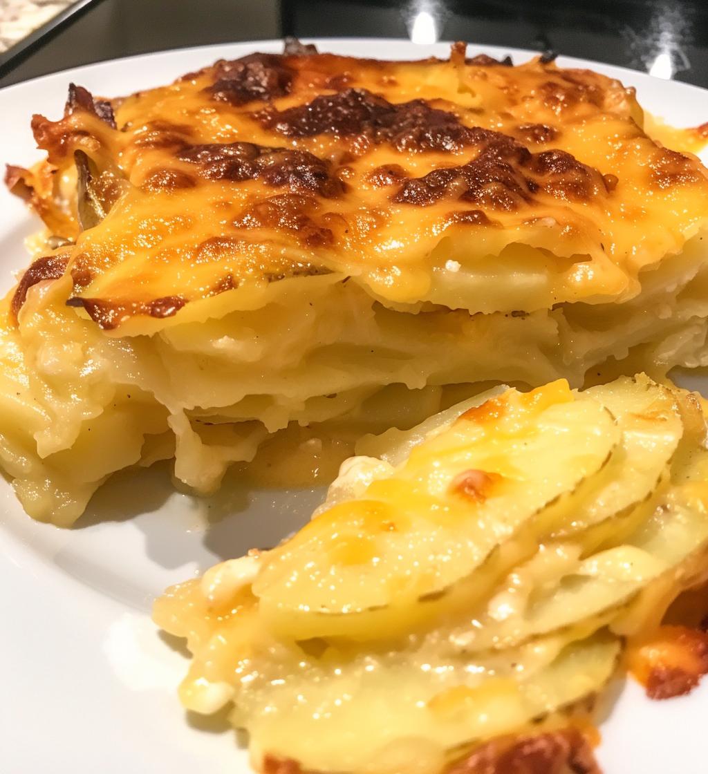 Cheesy Potato Gratin