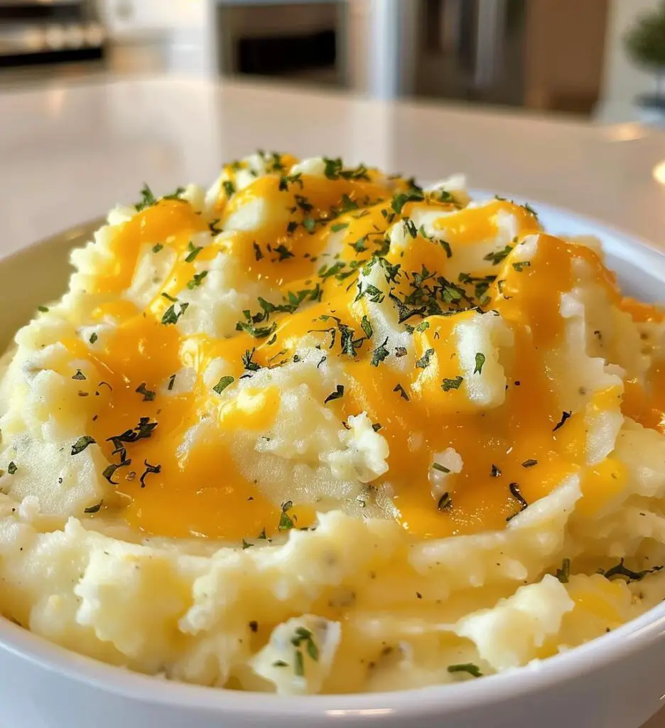 Cheesy Ranch Mashed Potatoes