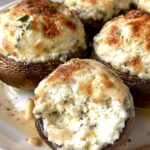 Cheesy Stuffed Mushrooms