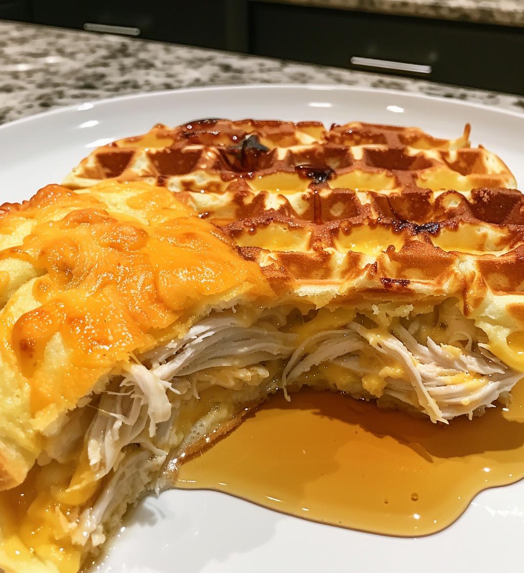 Chicken & Waffles Breakfast Bake - detail 1