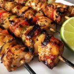 Chili Lime Chicken Skewers