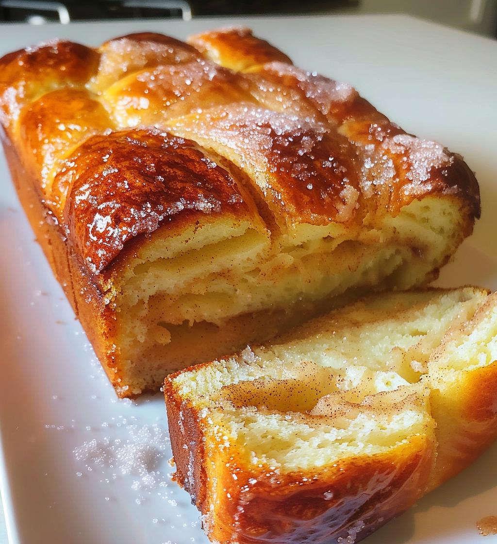 Cinnamon Sugar Pull-Apart Bread - detail 1