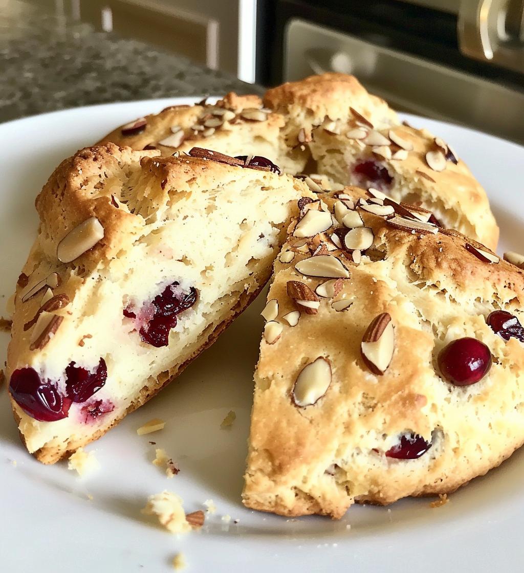 Cranberry Almond Scones