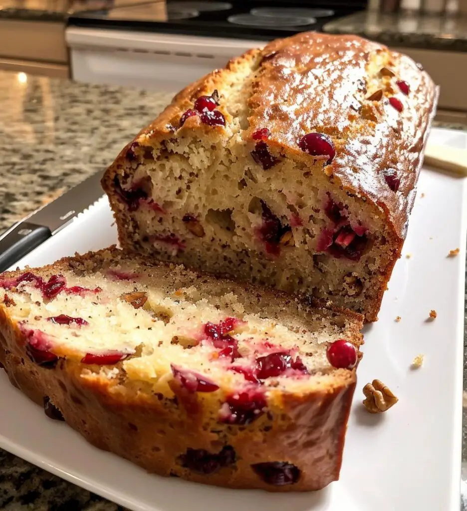 Cranberry Walnut Bread
