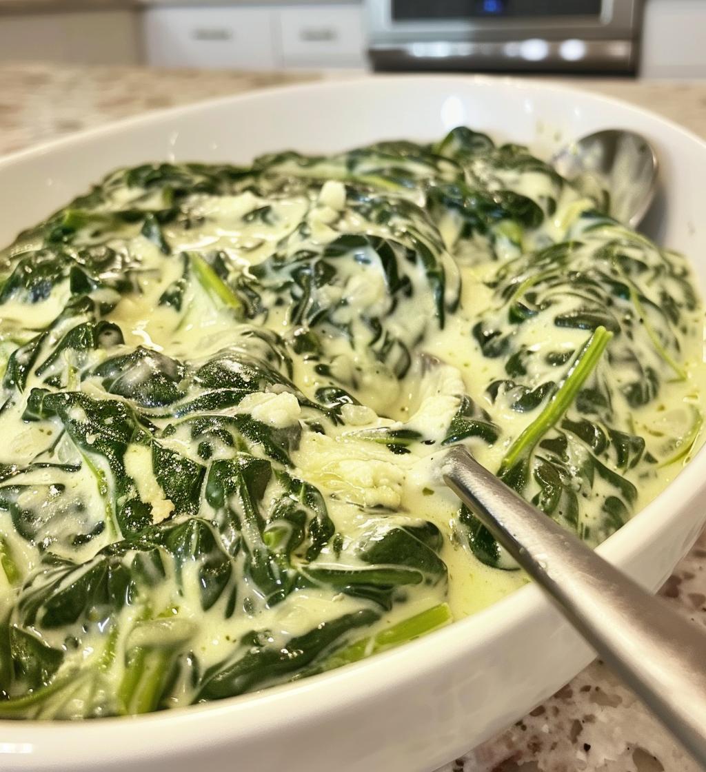 Creamed Spinach
