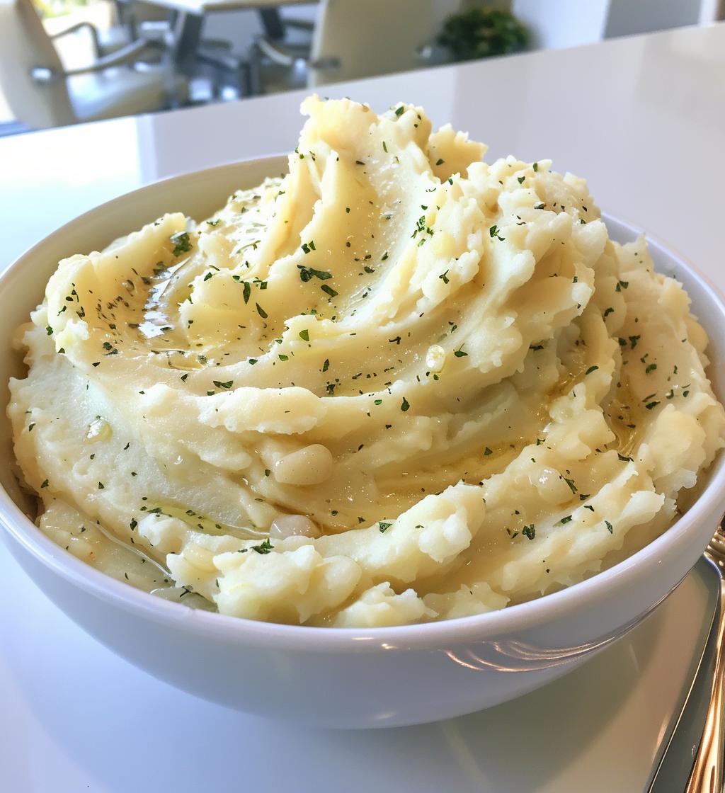 Creamy Garlic Mashed Potatoes - detail 1