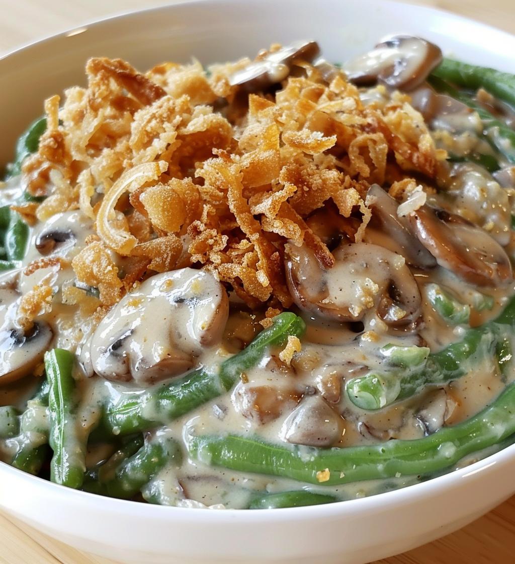 Creamy Green Bean Casserole - detail 1