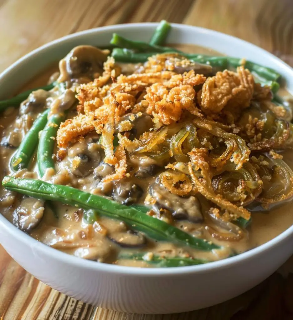 Creamy Green Bean Casserole