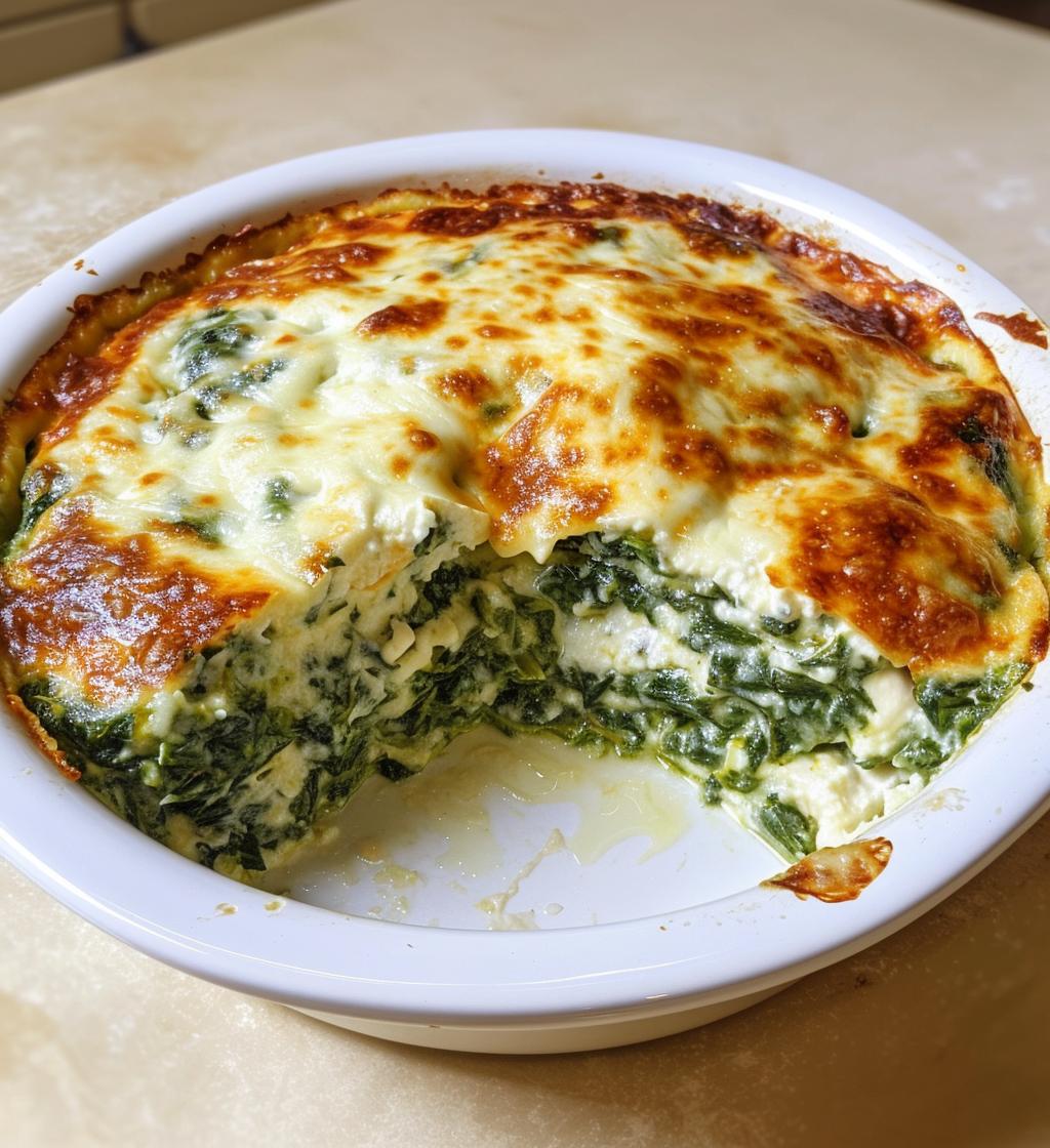 Creamy Spinach Bake - detail 1
