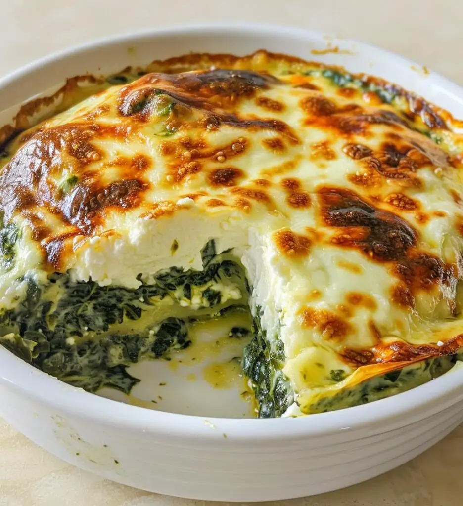 Creamy Spinach Bake