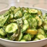 Cucumber Dill Yogurt Salad (light option)