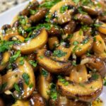 Garlic Herb Mushrooms