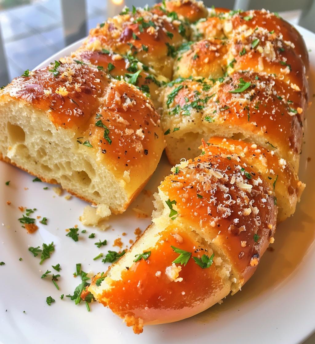 Garlic Parmesan Pull-Apart Bread - detail 1