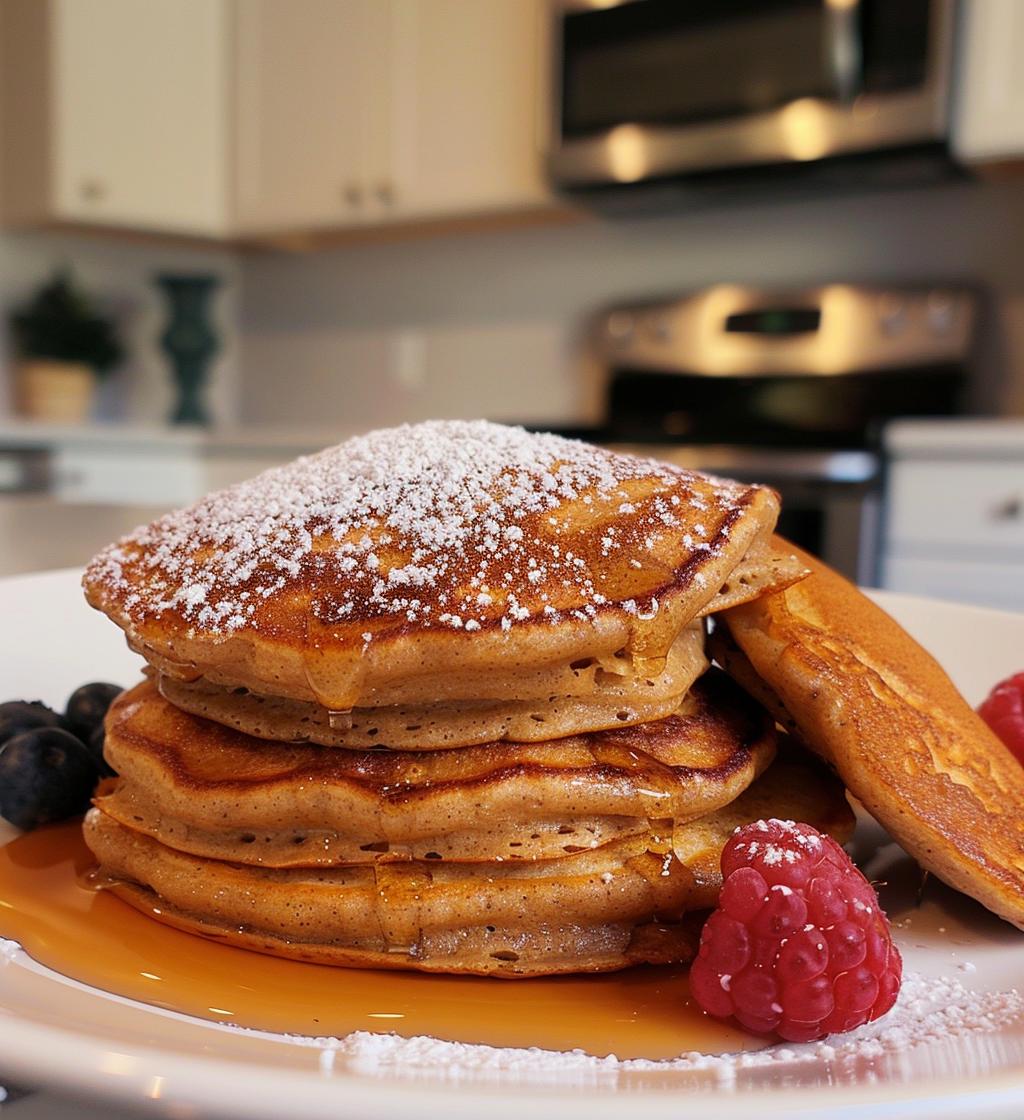 Gingerbread Pancakes - detail 1