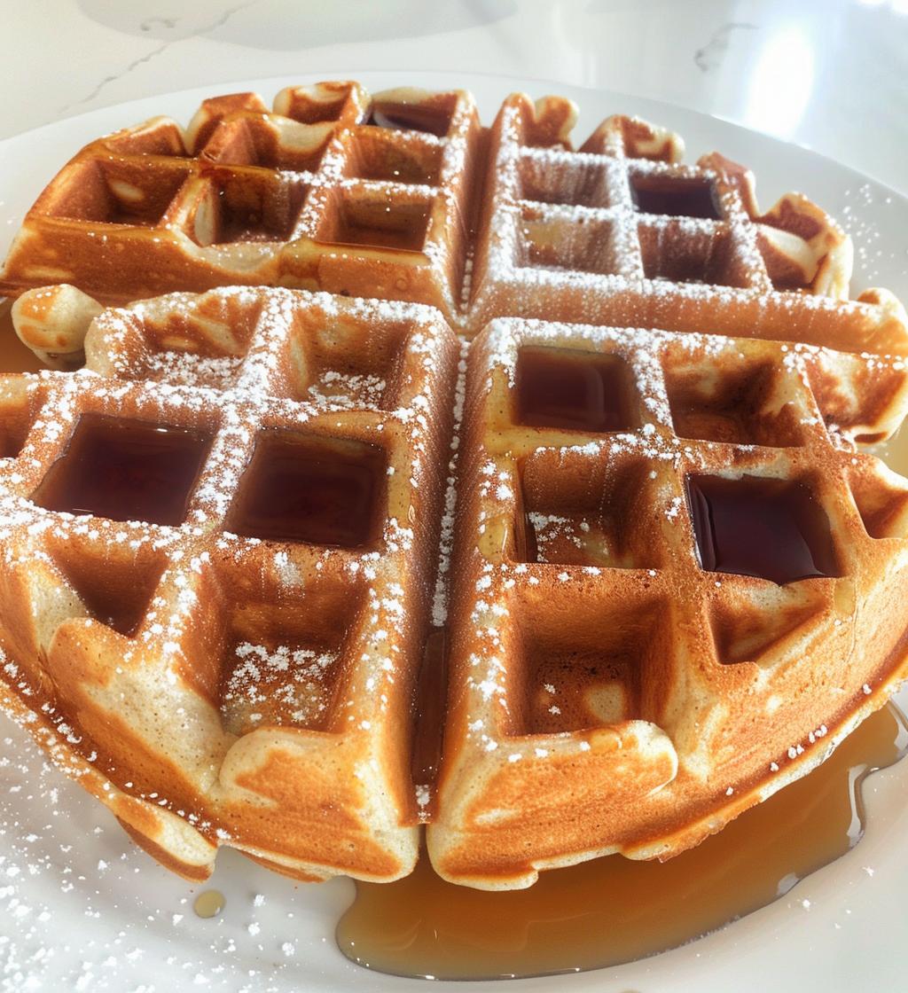 Gingerbread Waffles