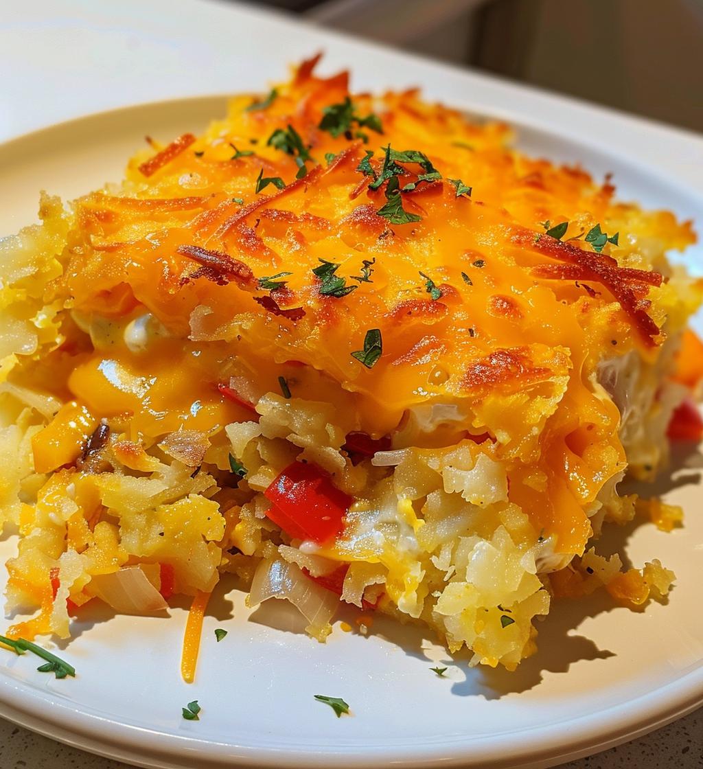 Hashbrown Breakfast Bake - detail 1