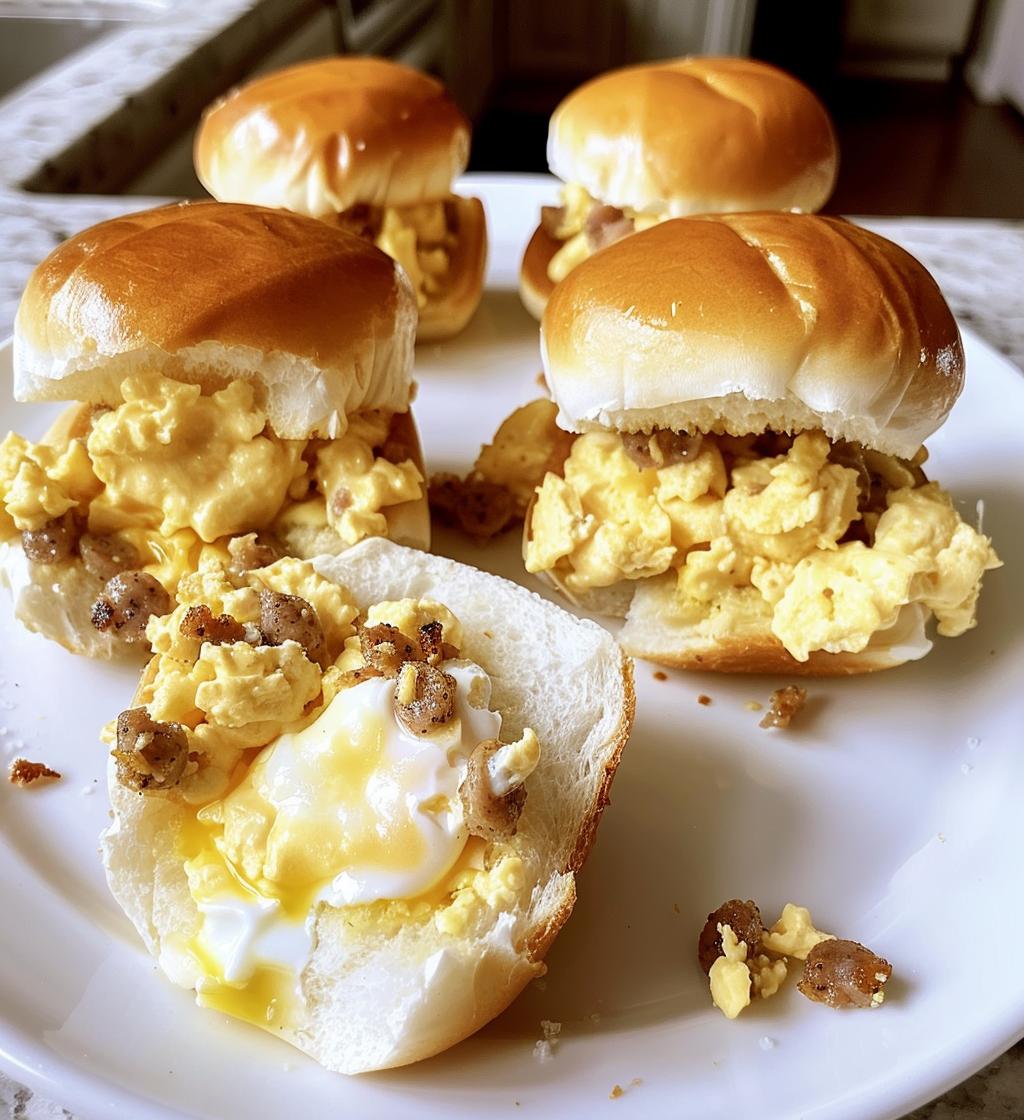 Holiday Breakfast Sliders