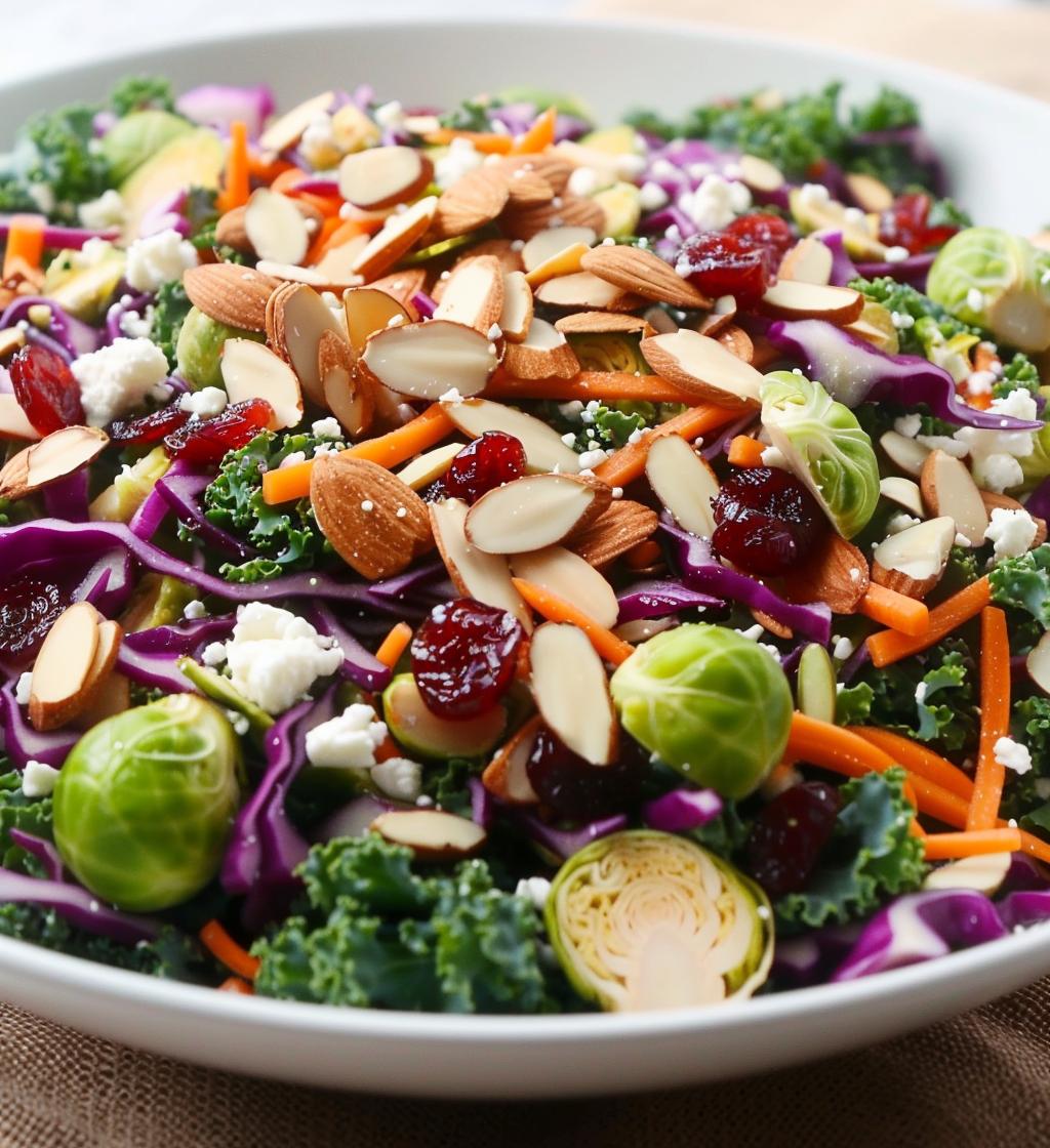 Holiday Kale Crunch Salad - detail 1