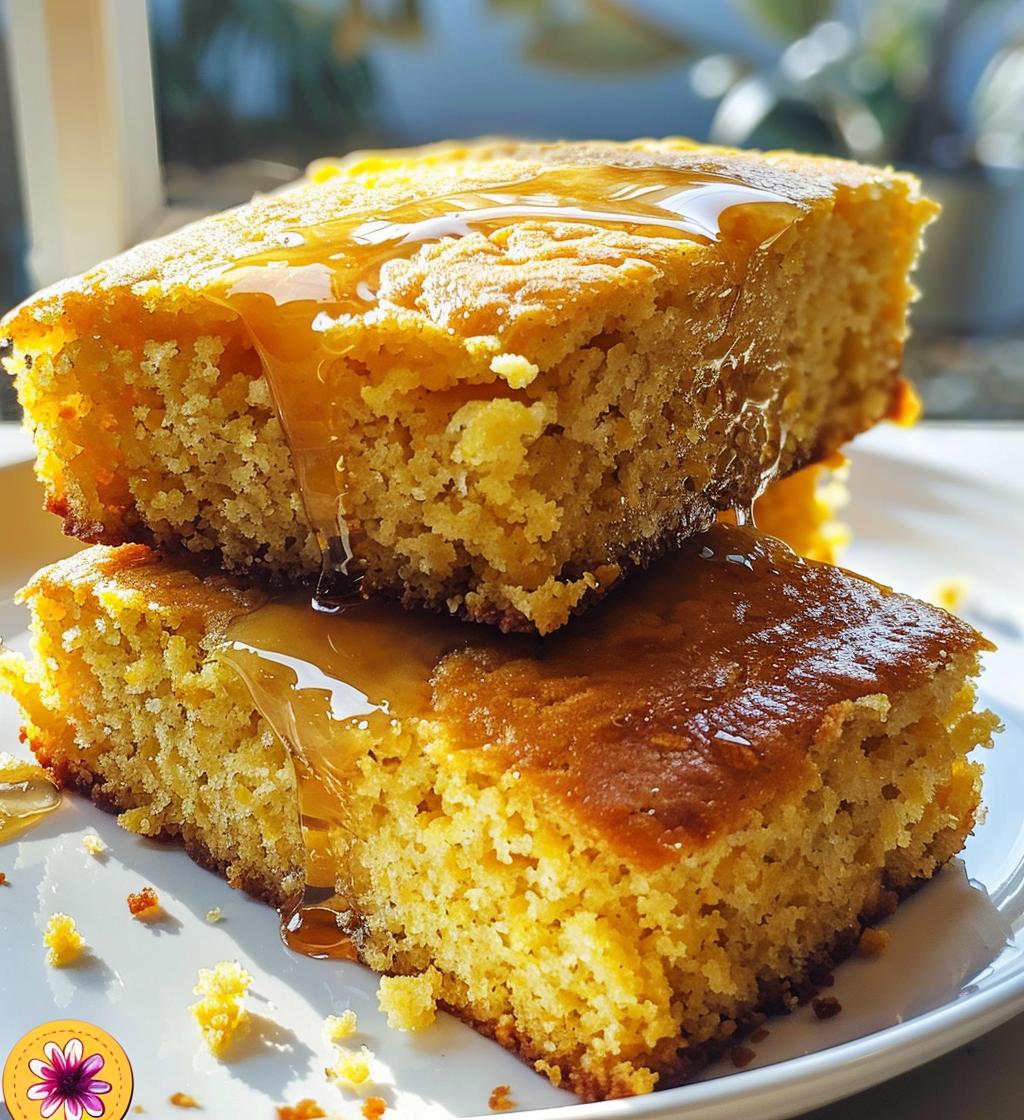 Honey Butter Cornbread