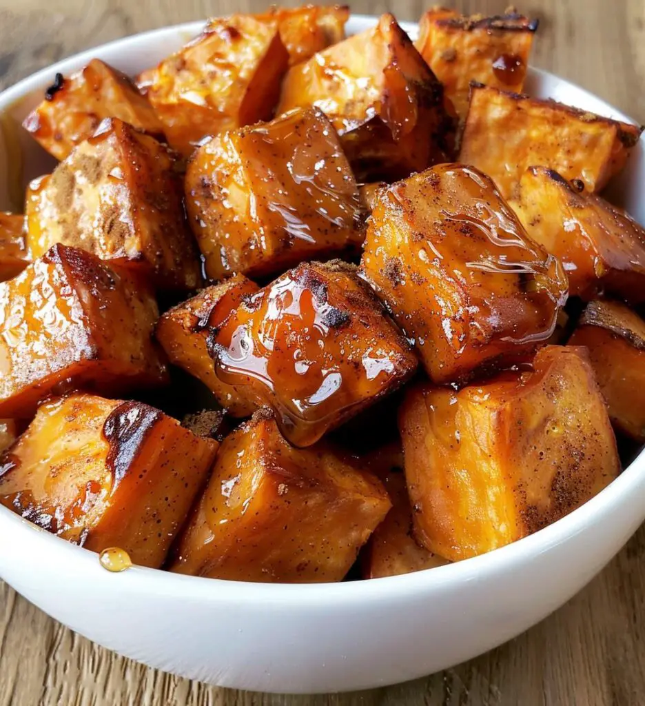 Honey Roasted Sweet Potatoes