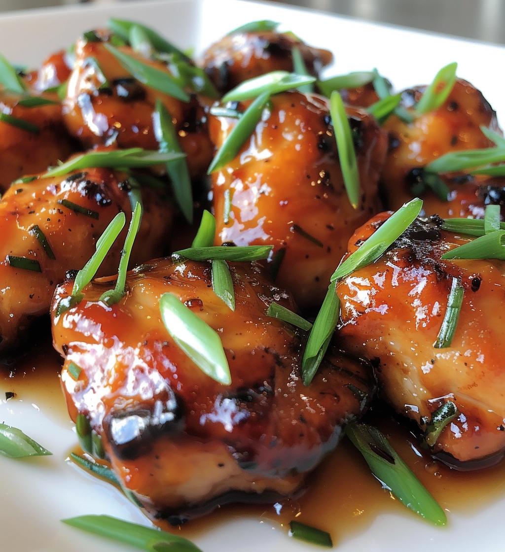 Honey Soy Glazed Chicken Bites - detail 1