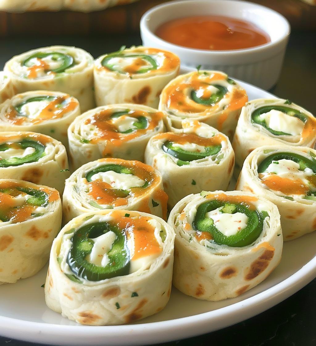 Jalapeño Popper Pinwheels - detail 1
