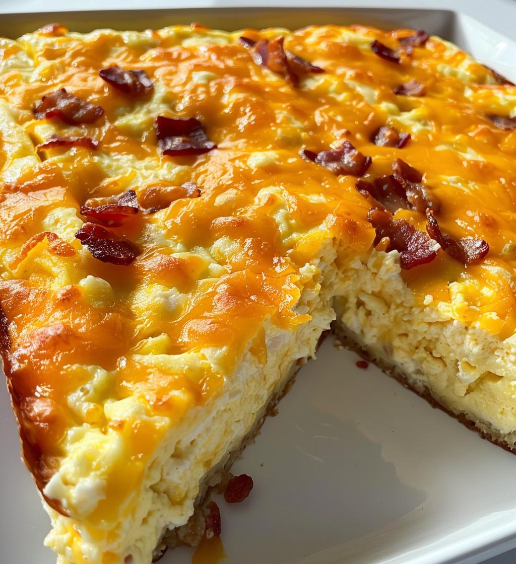 Keto Egg & Cheese Breakfast Bake - detail 1