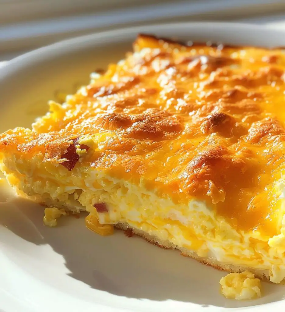 Keto Egg & Cheese Breakfast Bake