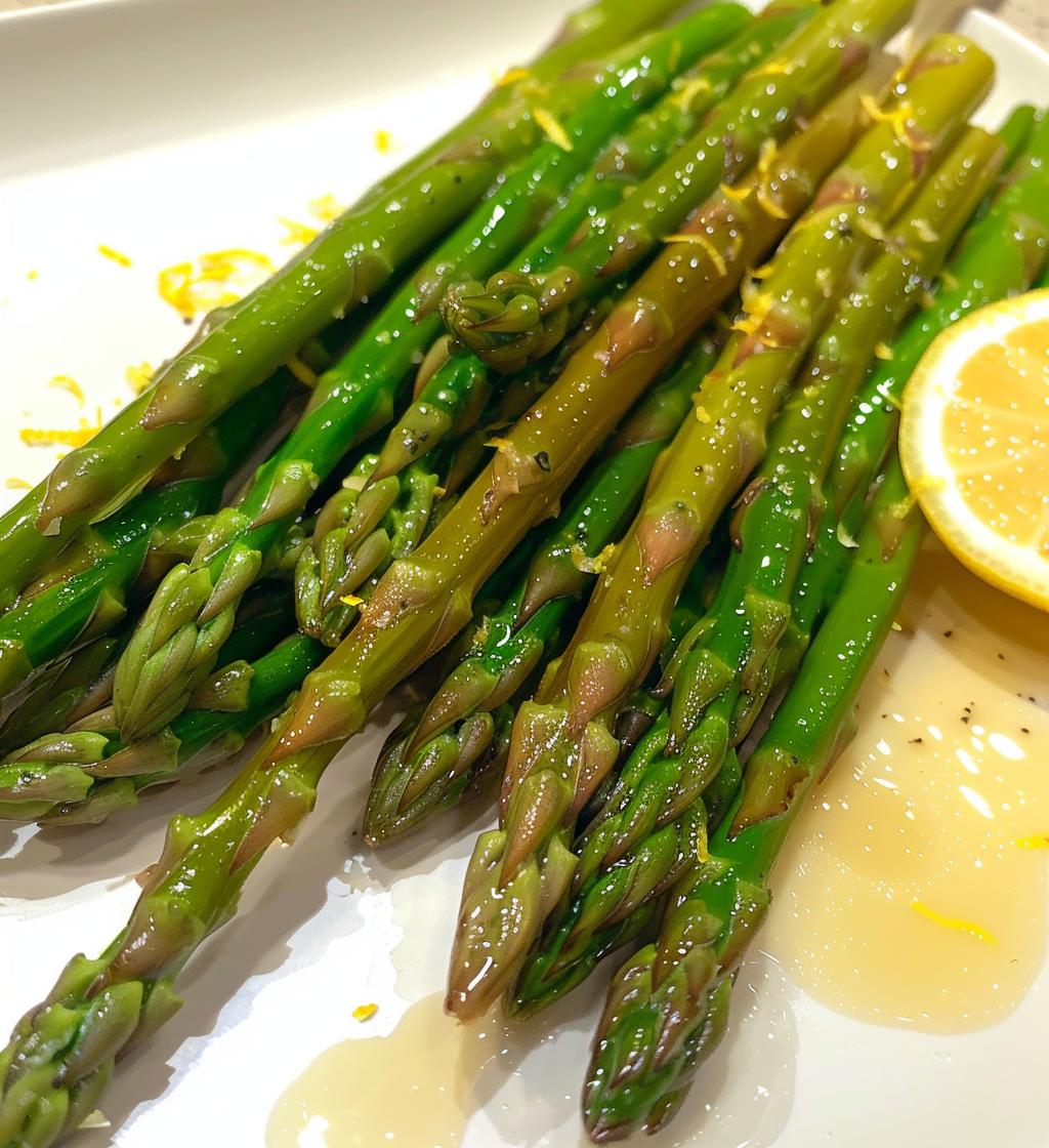 Lemon Butter Asparagus