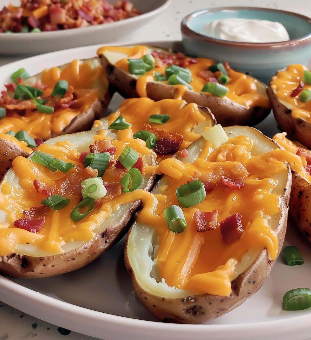 Loaded Potato Skins - detail 1