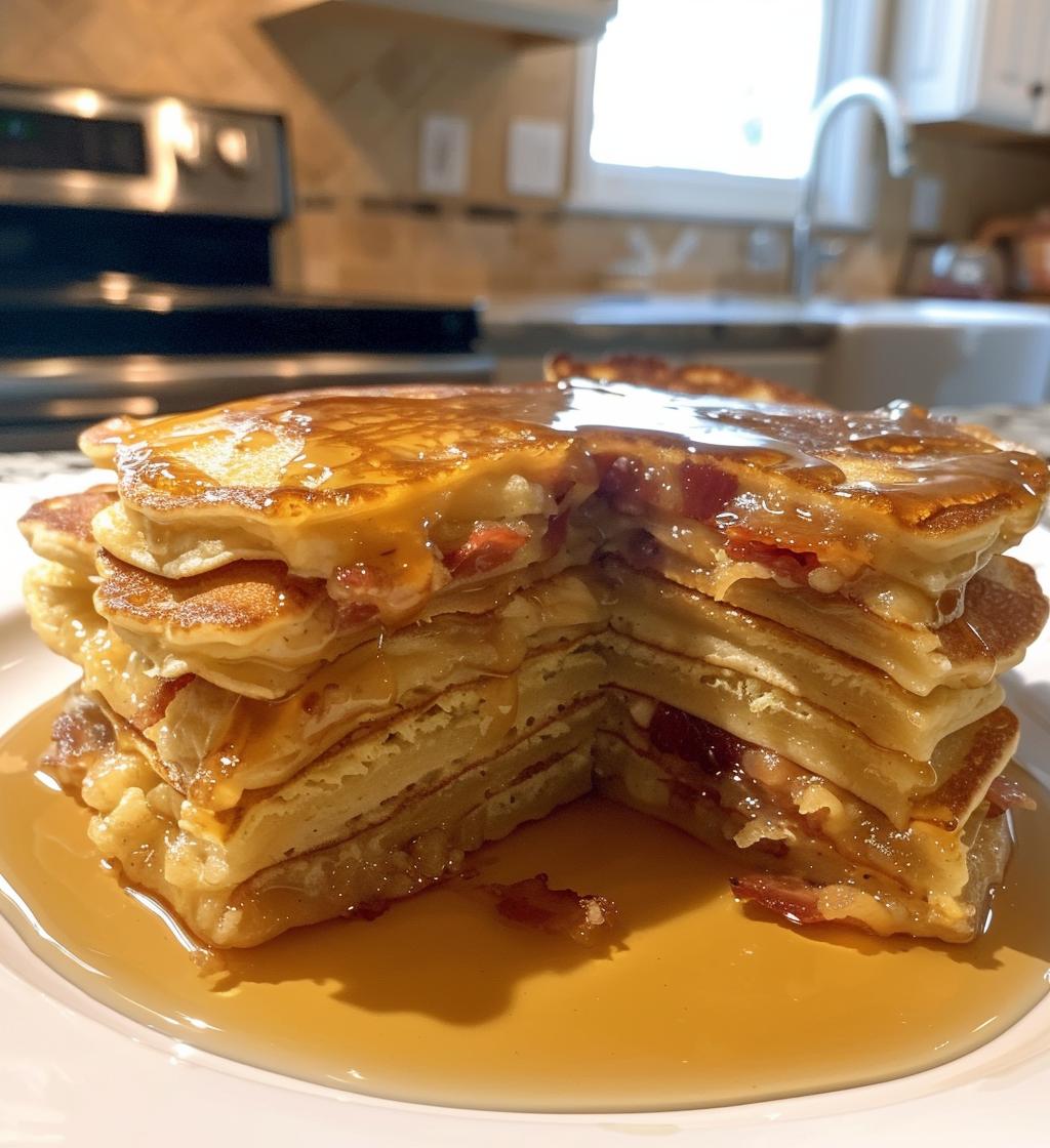 Maple Bacon Pancake Bake - detail 1