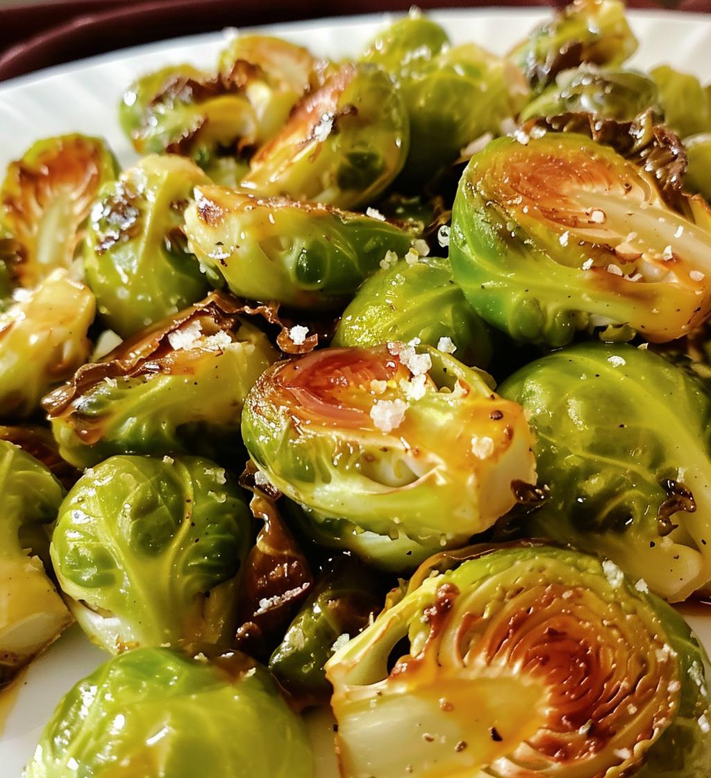 Maple Roasted Brussels Sprouts - detail 1