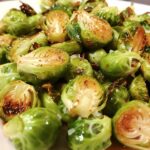 Maple Roasted Brussels Sprouts