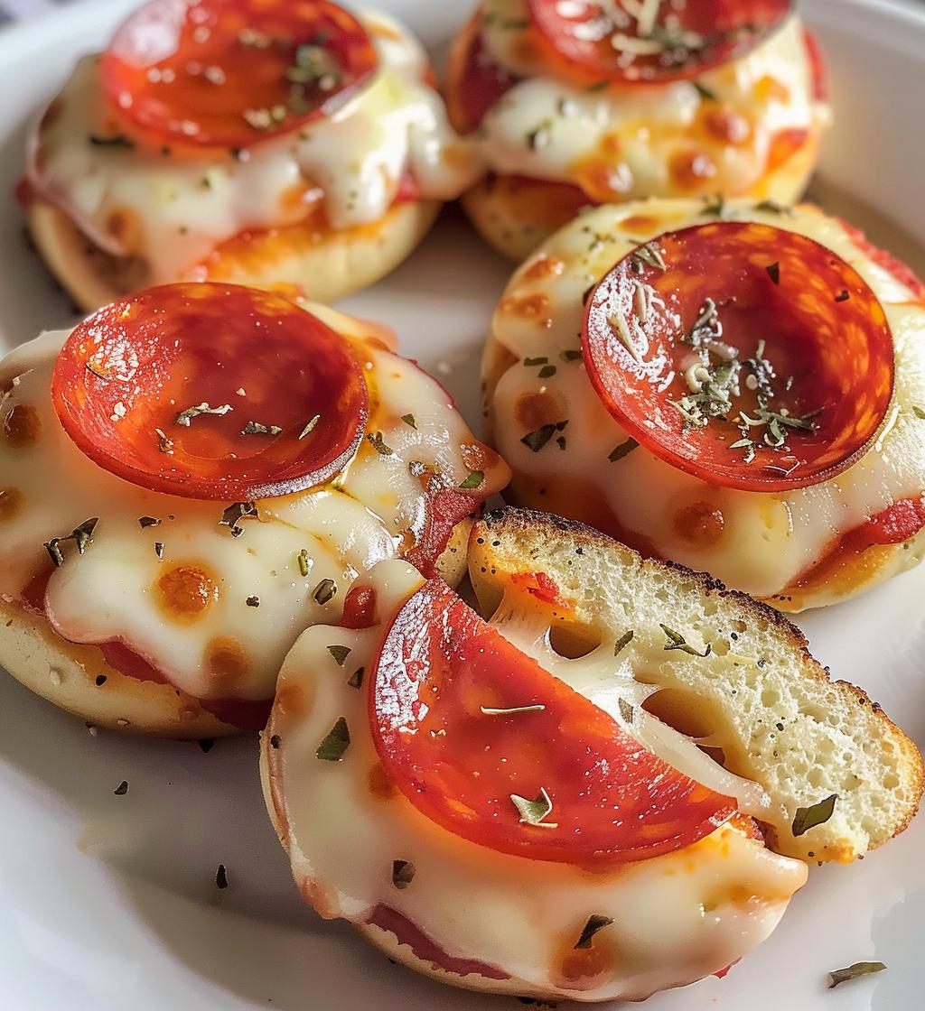 Mini Pizza Bagels - detail 1