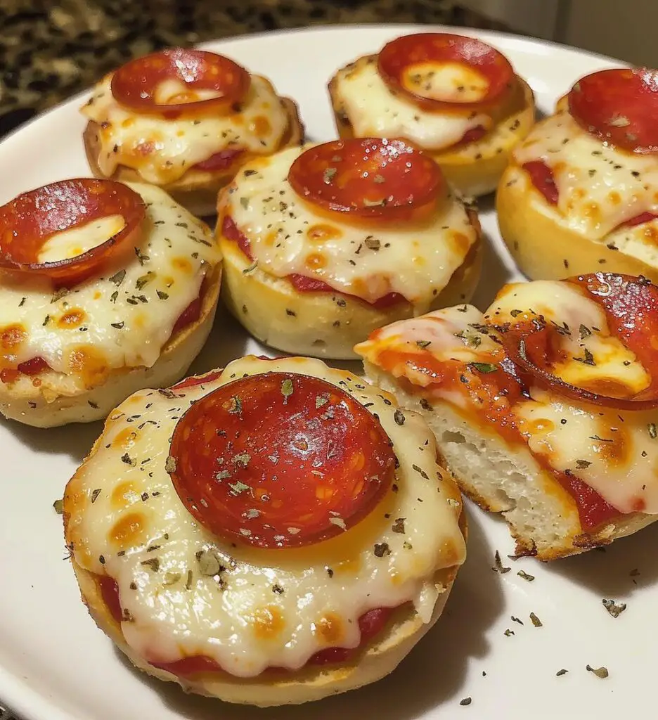 Mini Pizza Bagels