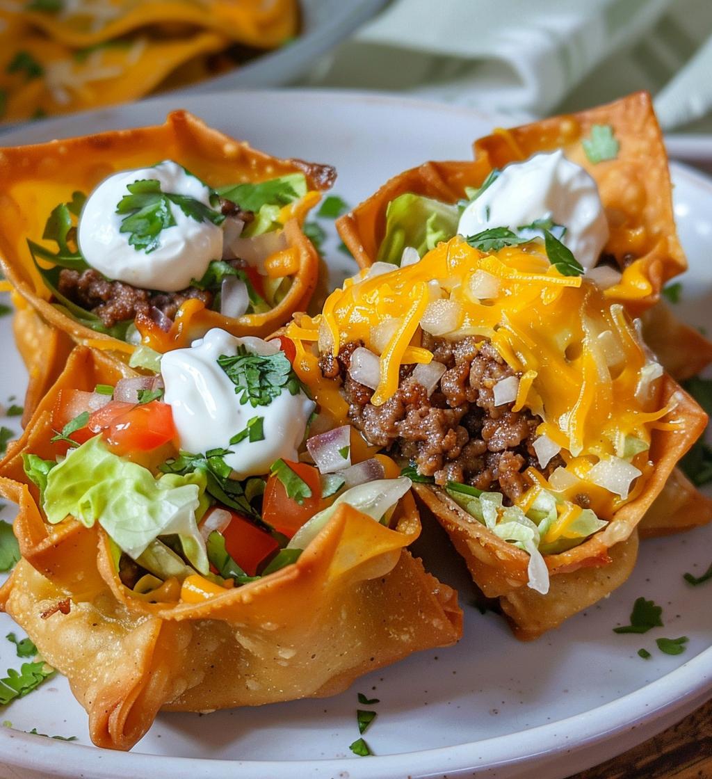 Mini Taco Cups - detail 1