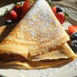 Nutella Stuffed Crepes