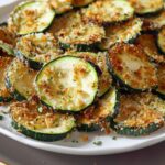 Parmesan Crusted Zucchini Chips
