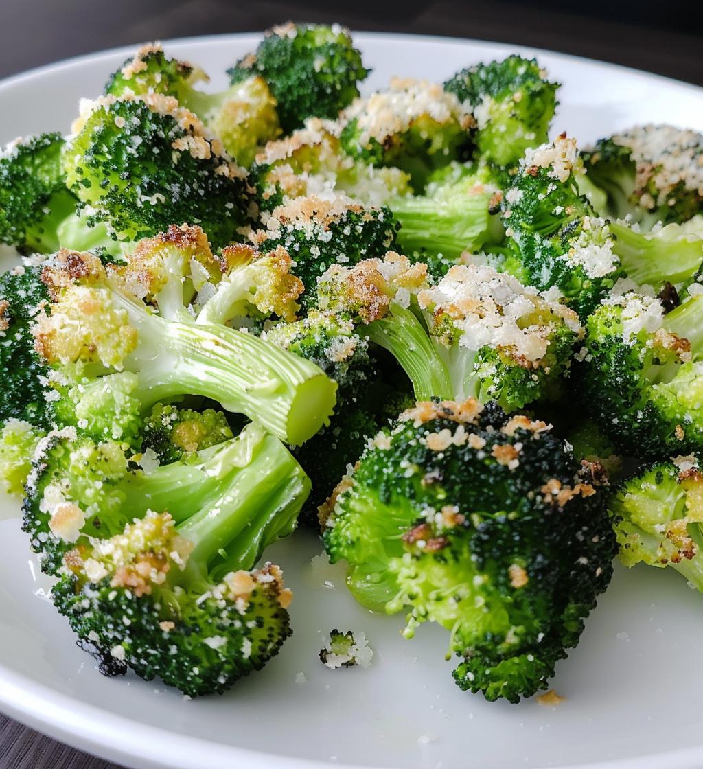 Parmesan Roasted Broccoli - detail 1