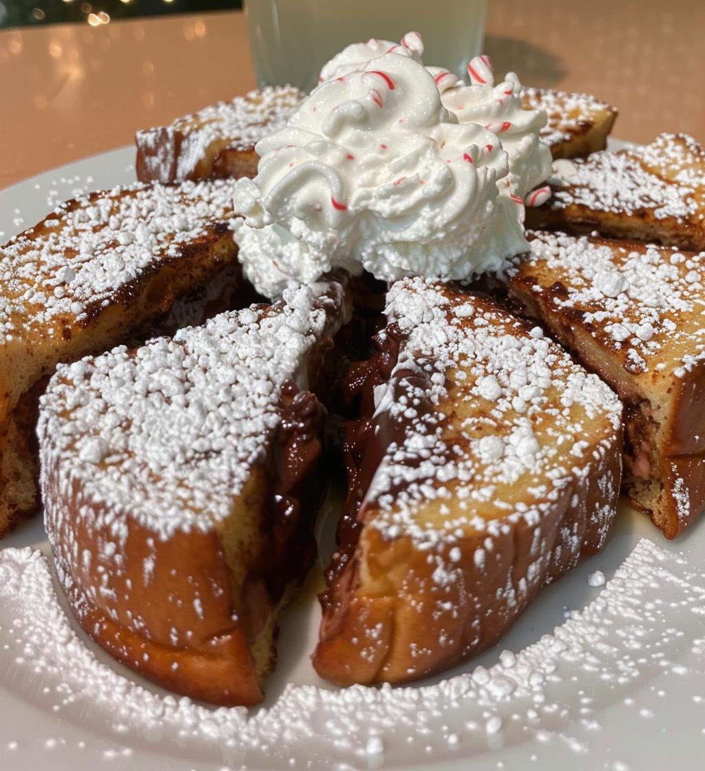 Peppermint Hot Chocolate French Toast - detail 1