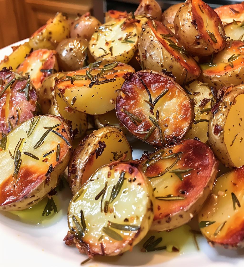 Rosemary Roasted Baby Potatoes - detail 1