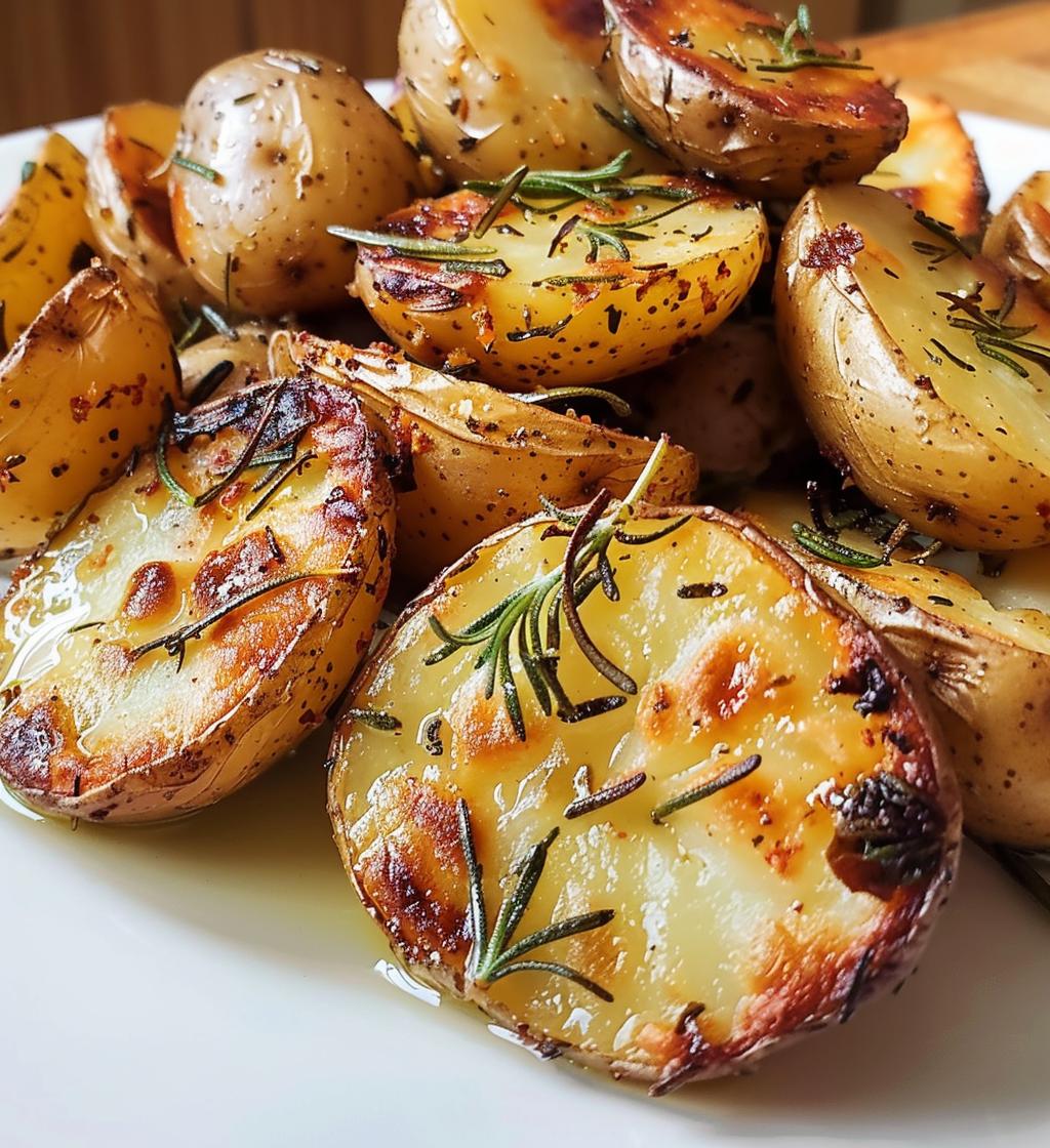 Rosemary Roasted Baby Potatoes