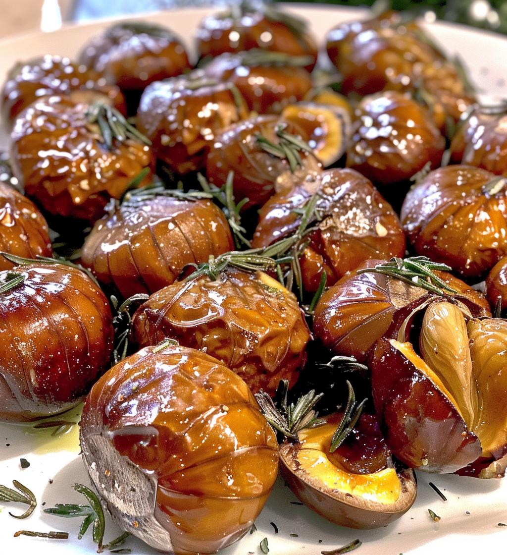 Rosemary Roasted Chestnuts - detail 1
