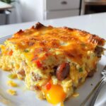 Sausage & Cheese Breakfast Casserole
