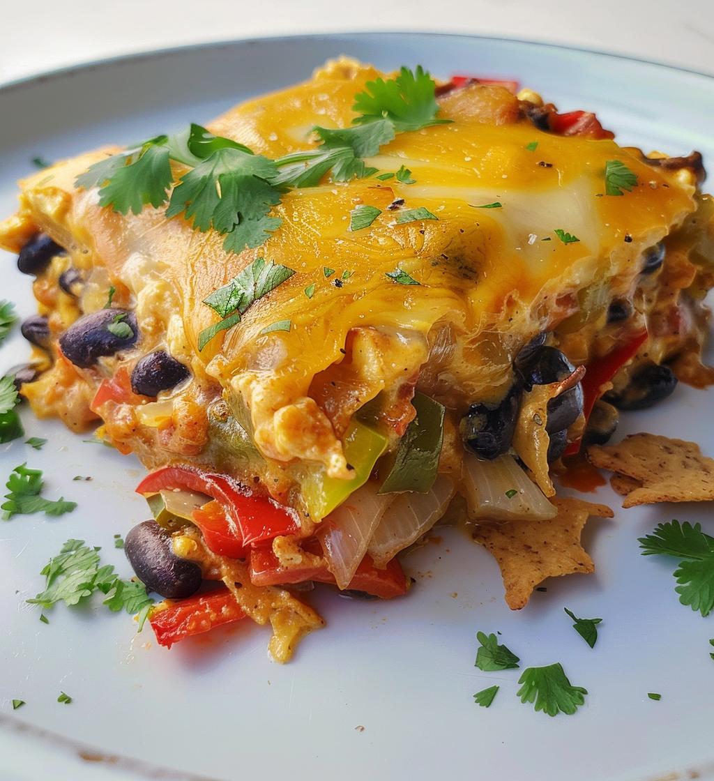 Southwestern Breakfast Casserole - detail 1