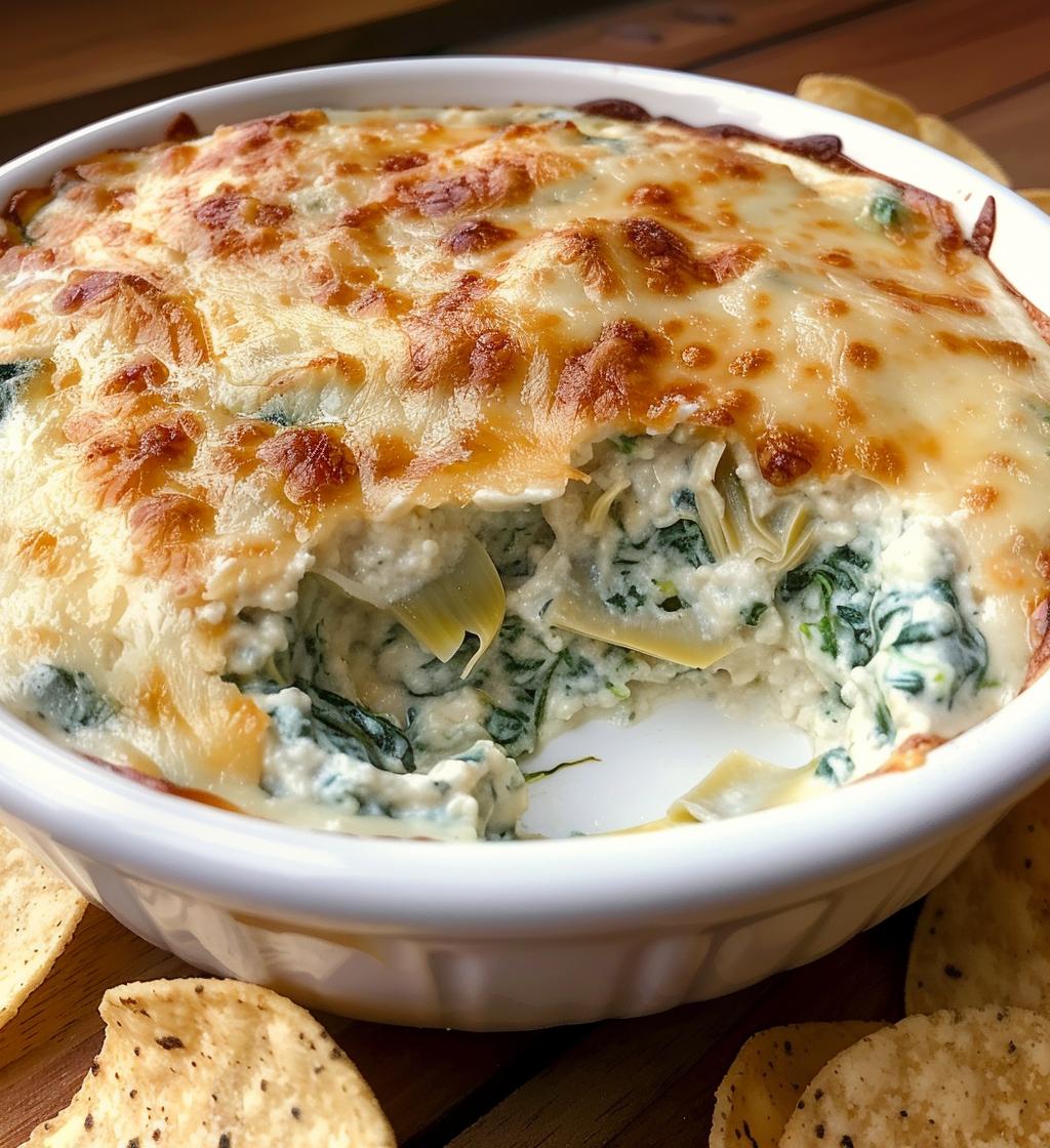 Spinach & Artichoke Dip - detail 1